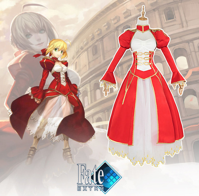 Fate Extra 赤セイバー ネロ 仮装服 セイバー エクストラ ネロ 戦闘服風コスプレ衣装 Cosyaya Jaypeg